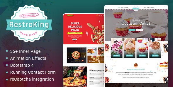 RestroKing Preview Image